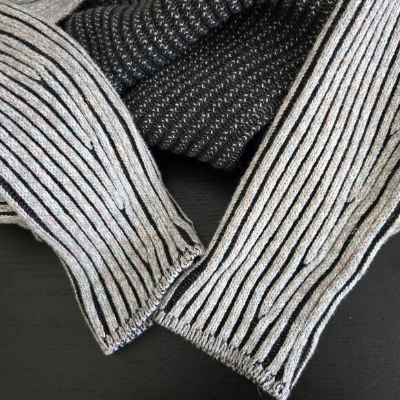 Lululemon Cotton-Cashmere Blend Sweater Wrap Ribbed Open Cozy Women 6 - Picture 10 of 13